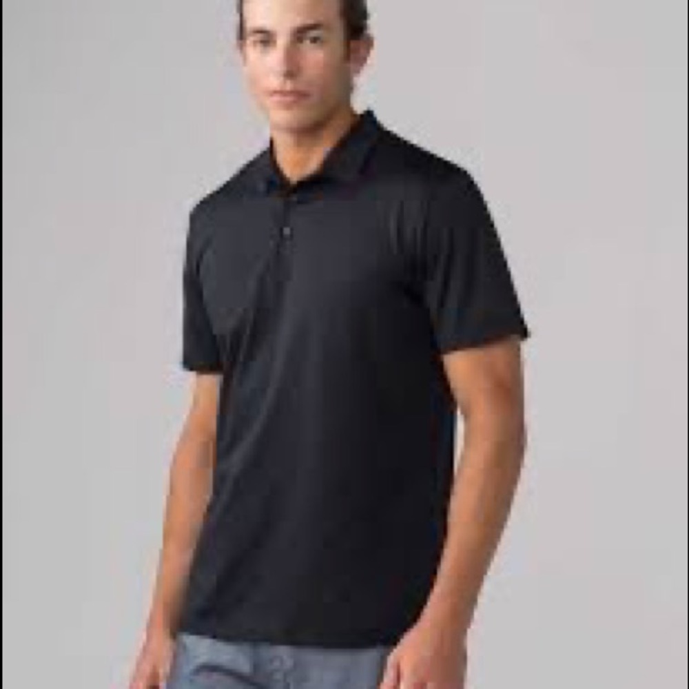 Black Propel Polo (M)